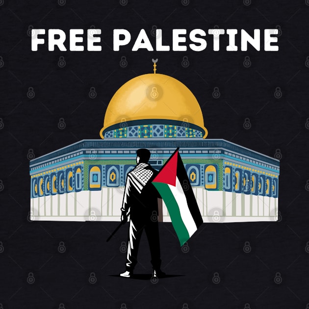 Free Palestine by Fj Greetings